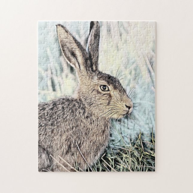 Brown Hare Puzzle (Vertikal)