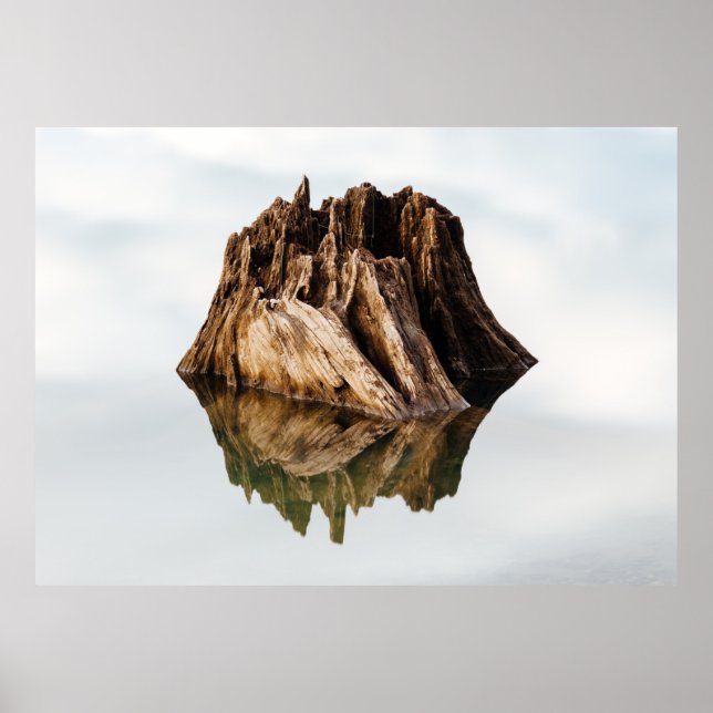 BROWN HOLZRAHMEN POSTER (Vorne)