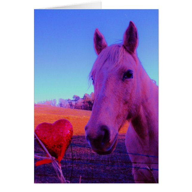 Brown Horse and Red Heart (Vorne)