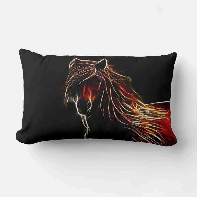 Brown Horse Lendenkissen (Vorderseite)