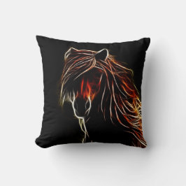 Brown Horse Throw Kissen