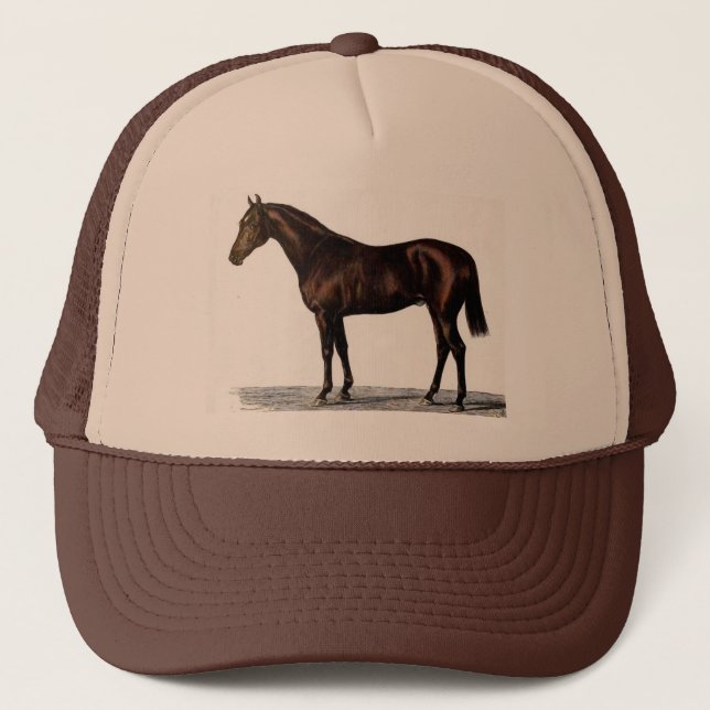 Brown Horse Truckerkappe (Vorderseite)