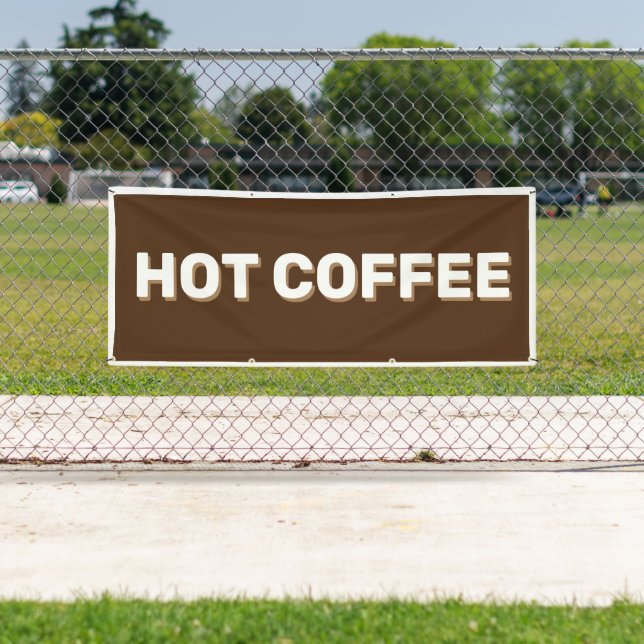 BROWN HOT COFFEE Banner (Insitu)