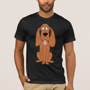 Brown-HundeCartoon. Jagdhund T-Shirt