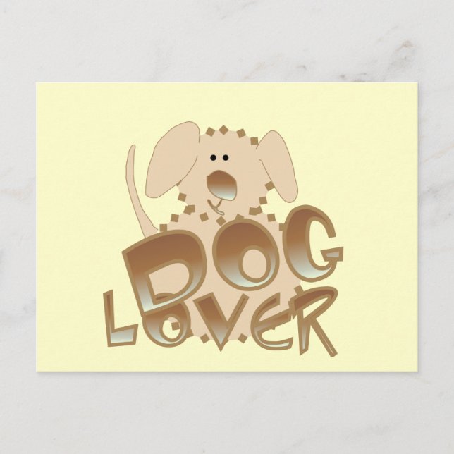 Brown-Hundeliebhaber-T-Shirts und Geschenke Postkarte (Vorderseite)