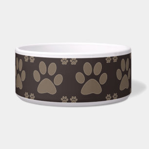 Brown-Hundetatzen Napf