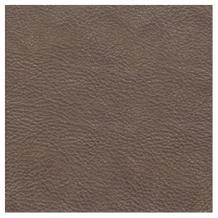 Brown Imitats Leather Stoff