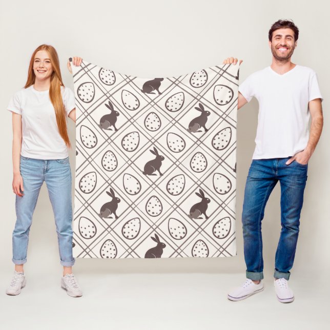 Brown Kariert Oaster Fleecedecke (Beispiel)