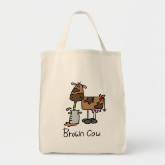Brown-Kuh-T - Shirts und Geschenke Tragetasche