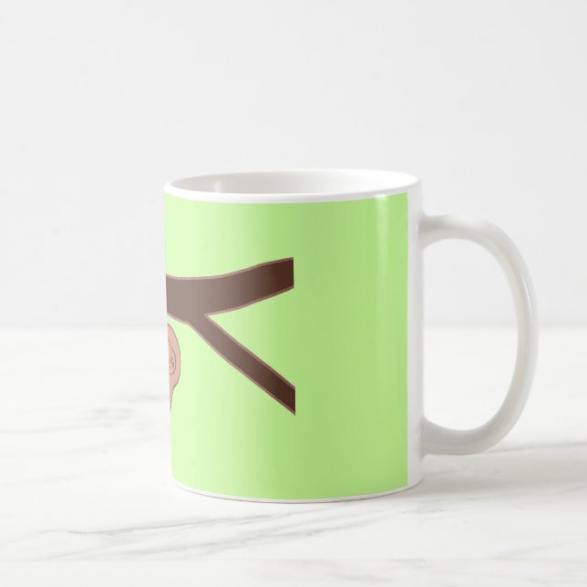Brown lächelt mit Herznase Tasse (Rechts)
