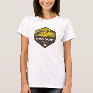 Brown Landkreis Staat Park Indiana T-Shirt