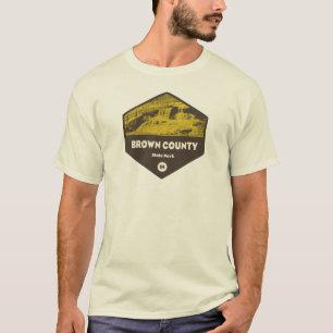 Brown Landkreis Staat Park Indiana T-Shirt