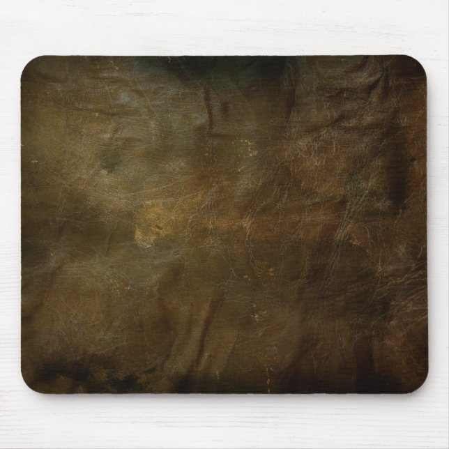 Brown Leather Pad Mousepad (Vorne)