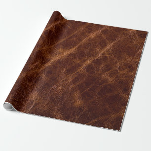 Brown leather textureleather,texture,abstract,acce geschenkpapier