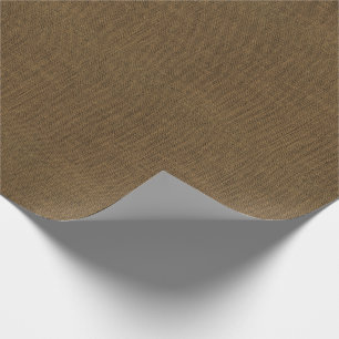 Brown-Leinwand-Beschaffenheit Geschenkpapier