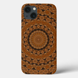 Brown Mandala Wheel Case-Mate iPhone Hülle