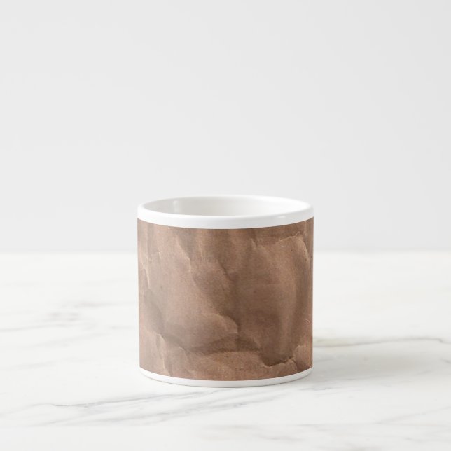 Brown Marble Espresso Cup Espressotasse (Vorderseite)