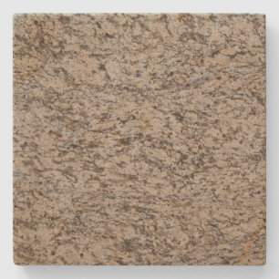 Brown Marble Gepunktet Square Stone Untersetzer