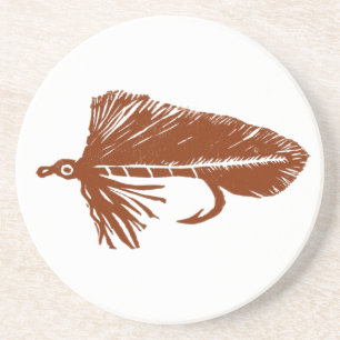 Brown Matuka Streamer Foreut Fly Untersetzer