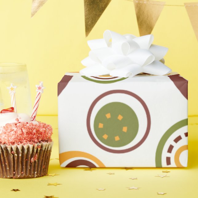 Brown MCM Jawbreakers Geschenkpapier (Geburtstagsparty)