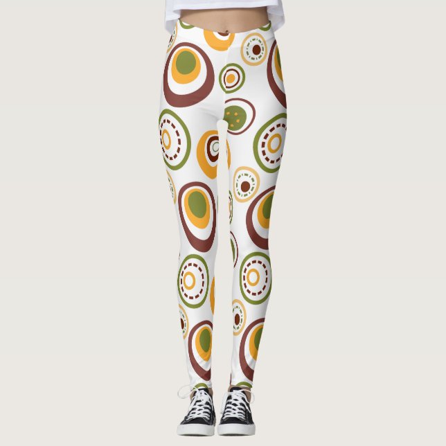 Brown MCM Jawbreakers Leggings (Vorderseite)