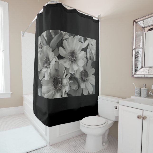 Brown Mit Augen Susan Blume Duschvorhang (Beispiel)