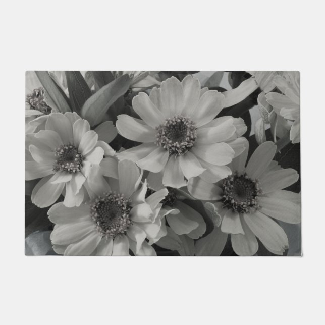 Brown Mit Augen Susan Blume Fußmatte (Vorderseite)