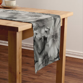 Brown Mit Augen Susan Blume Kurzer Tischläufer