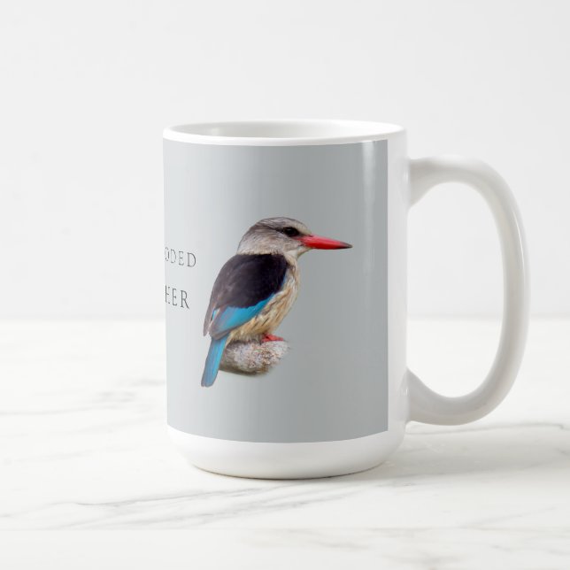 Brown-Mit Kapuze Eisvogel-Tasse Kaffeetasse (Rechts)