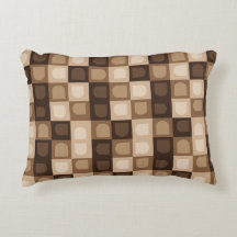 Brown Modern Boho Arch Geometric Aztec Muster