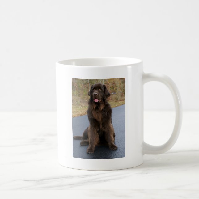 Brown Newfie Kaffeetasse (Rechts)