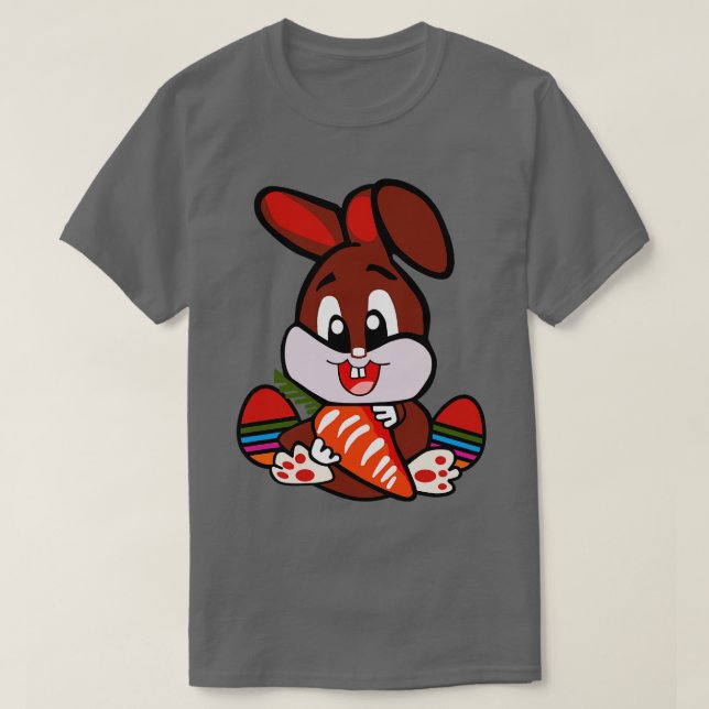 Brown Oaster Bunny T-Shirt (Design vorne)