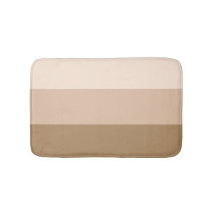 Brown Ombre Striping Badematte
