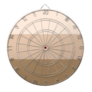 Brown Ombre Striping Dartscheibe