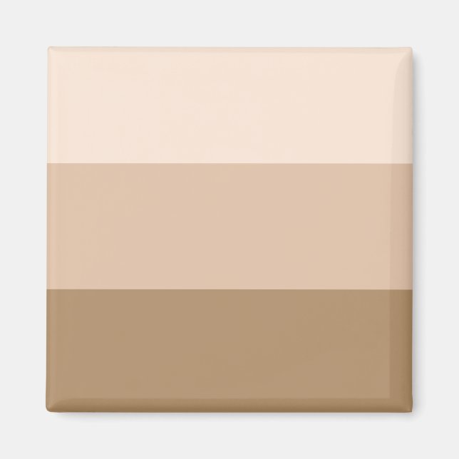 Brown Ombre Striping Magnet (Vorne)