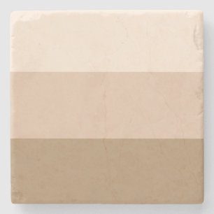 Brown Ombre Striping Steinuntersetzer