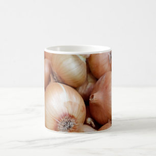Brown Onions Kitchen Tasse