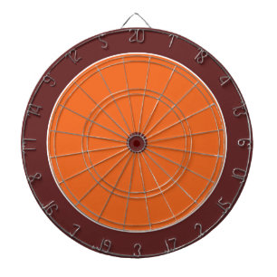 Brown Orange Team Wiedersehen Fun Dartscheibe