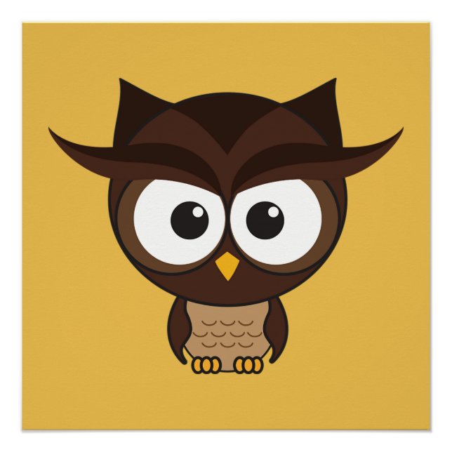 Brown Owl Poster (Vorderseite)