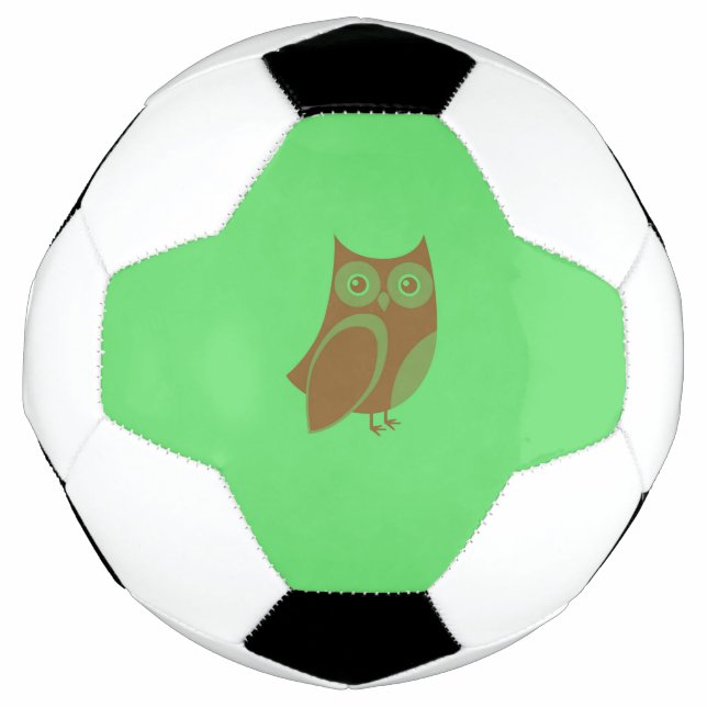 Brown Owl Soccer Ball (Vorderseite)