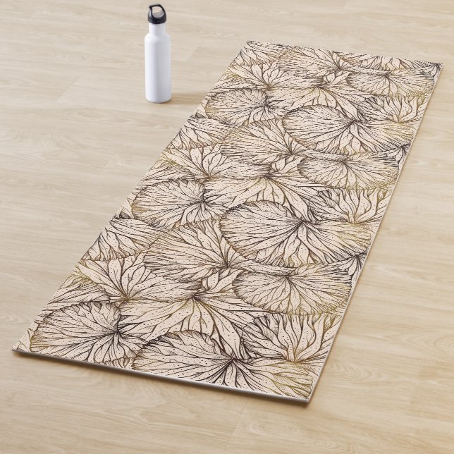 Brown Palms Yoga Mat Yogamatte (Beispiel)