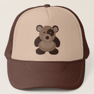 Brown-Panda-Bär Truckerkappe
