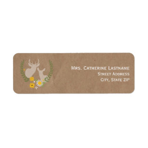 Brown-Papier-inspirierte Wildblume-u.