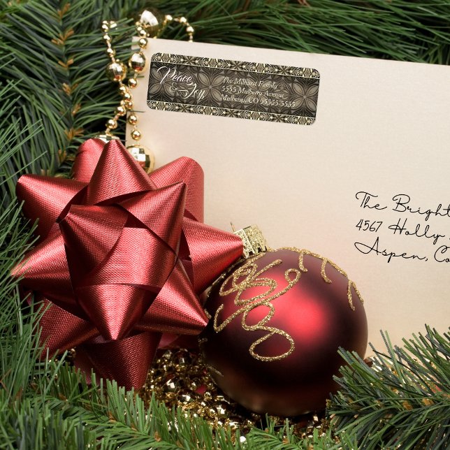 Brown Peace & Joy Christmas (Von Creator hochgeladen)