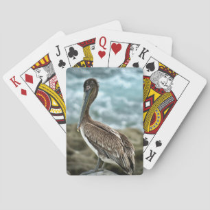 Brown Pelican by Ocean Spielkarten