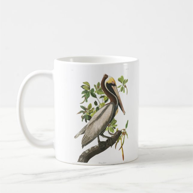 Brown Pelican John Audubon Birds of America Kaffeetasse (Links)