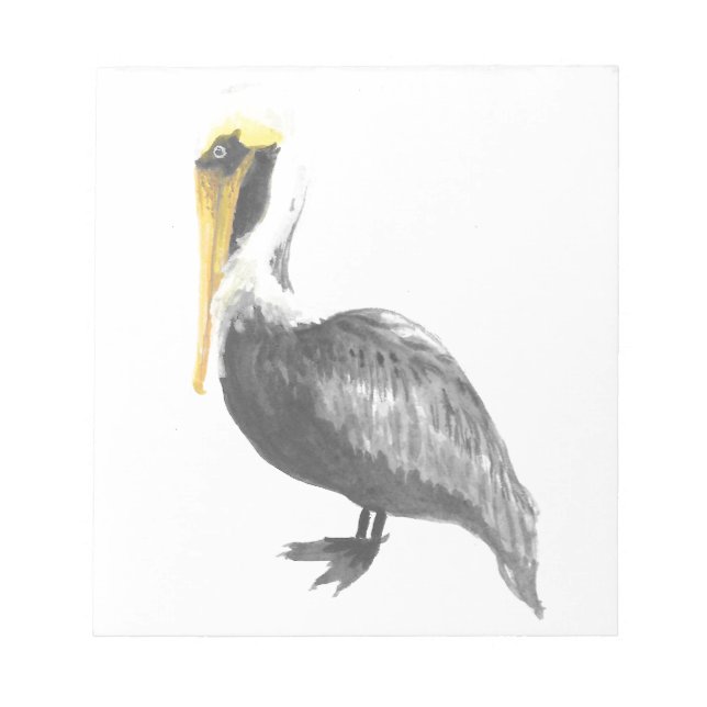 Brown Pelican Notizblock (Vorderseite)