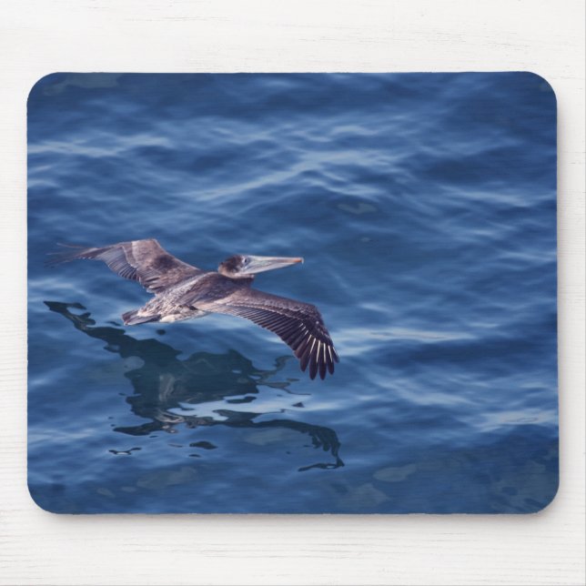 Brown-Pelikan Mousepad (Vorne)