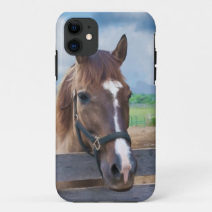 Brown-Pferd mit dem Halter Case-Mate iPhone Hülle