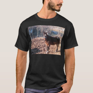 Brown-Pferd T-Shirt
